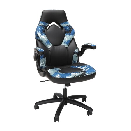 Ofm Fabric Gaming Chair, Padded Arms ESS-3085-ARC